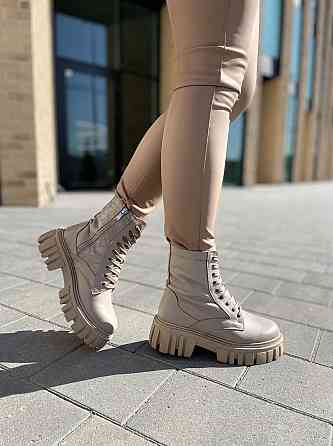 Черевики жіночі GREMMY капучино шкіра натуральна зима (4935) Коломыя