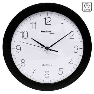Настенные часы Technoline WT7000 Black (WT7000 schwarz) (DAS301796) Винница