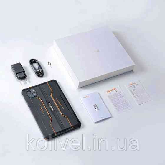 Планшет Oukitel RT3 8” HD+ / 4GB/64GB / MT6762 / 5150mAh / IP69K / LTE Orange (6931940717267) Киев