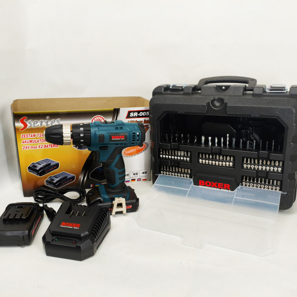 Электро шуруповерт, Аккумуляторный шуруповерт с набором ручного инструмента, Надежные отвертки для дома ZS-10 Львов - изображение 3