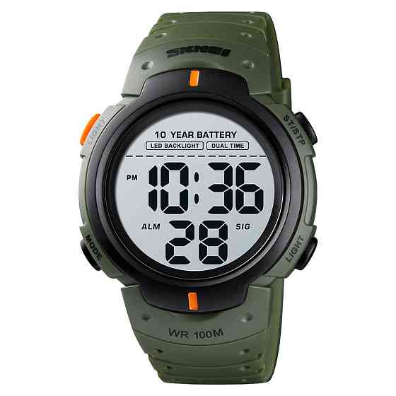 Skmei 1560 Green-Orange SBR Київ