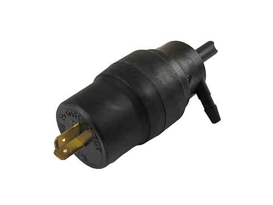 Мотор омывателя 2108-2115, 2123, ГАЗ 3110, 3302, 2217, 2705, 31105 черный ХПА бачка Мукачево