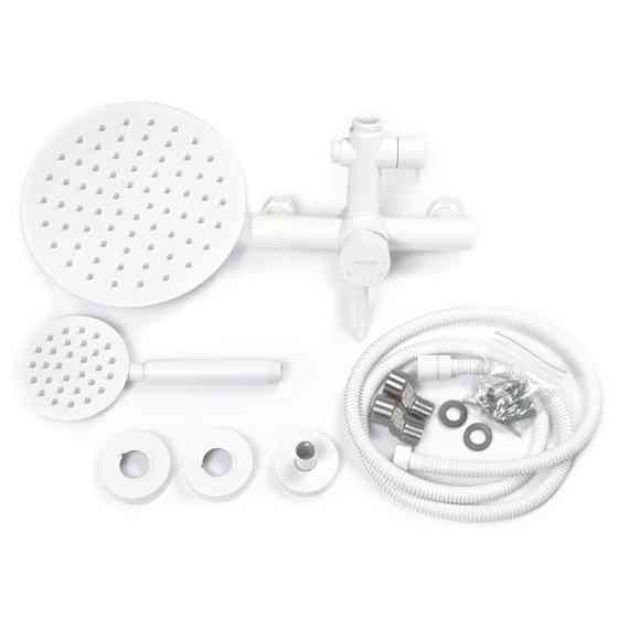 Душова колонна Mixxus SUS-003-J White з нержавіючої сталі SUS304 зі змішувачем (MI5757) Харків