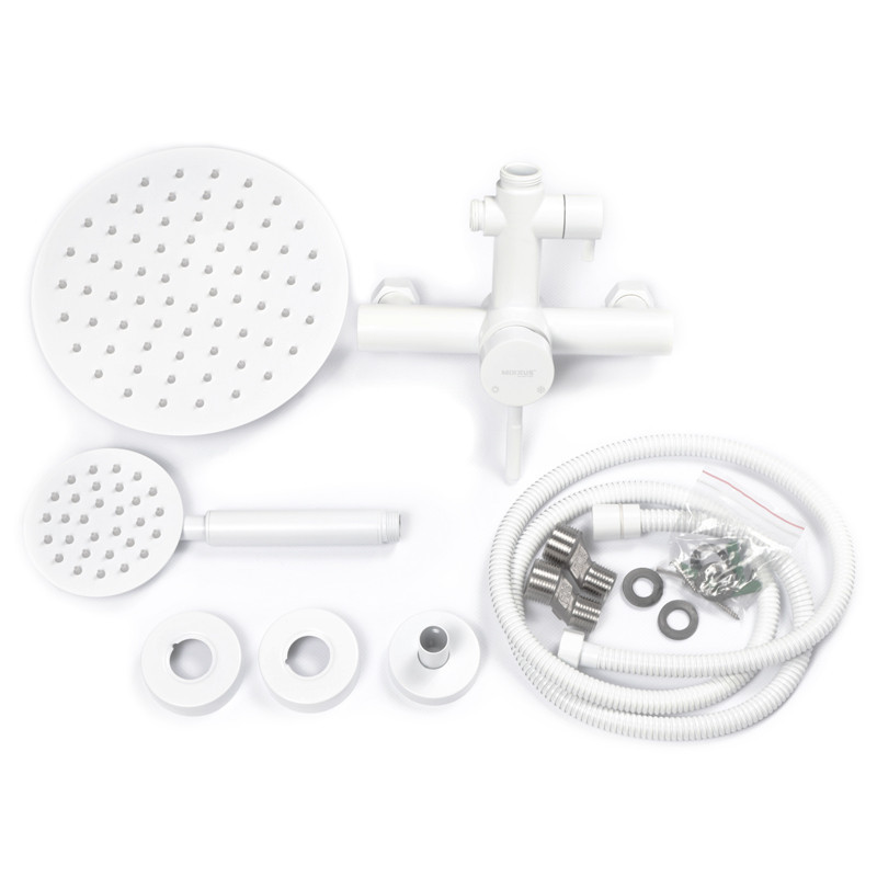 Душова колонна Mixxus SUS-003-J White з нержавіючої сталі SUS304 зі змішувачем (MI5757) Харків - фото 3