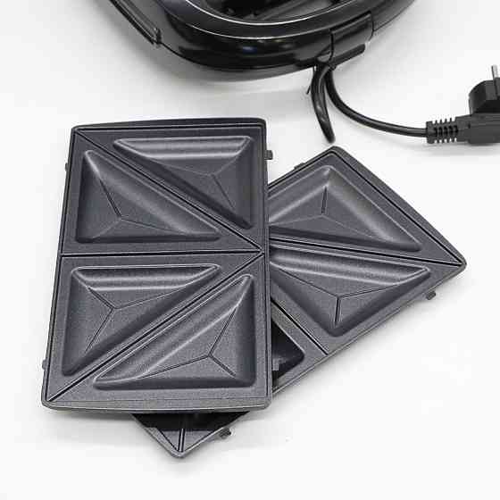 Сэндвичница со сменными насадками 4в1, 2200Вт, OP-908 / Бутербродница / Универсальный мультипекарь Киев