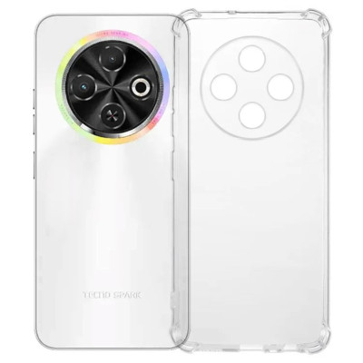Чохол до мобільного телефона BeCover Anti-Shock Tecno Spark 30C 4G Clear (712783) Вінниця - фото 3