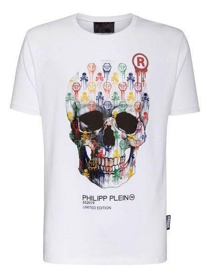 Футболка чоловіча с принтом  46 Біла 2664091017 Дніпро - фото 1