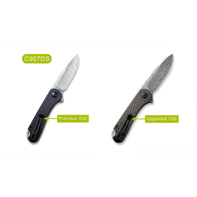 Нож Civivi Elementum, Damascus, Carbon Fiber/G10 (C907DS) Винница - изображение 2