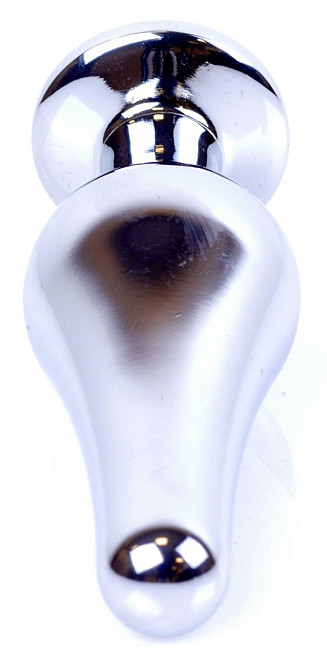 Анальна пробка Boss Series - Jewellery Silver BUTT PLUG Red, BS6400073 Sex Aura Київ - фото 6