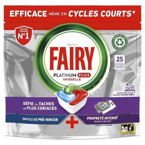 Капсулы для посудомоечной машины Fairy Platinum Plus 25 шт. Харьков