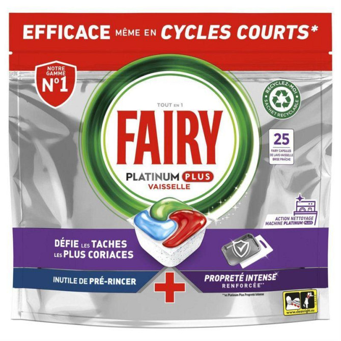 Капсулы для посудомоечной машины Fairy Platinum Plus 25 шт. Харьков - изображение 2