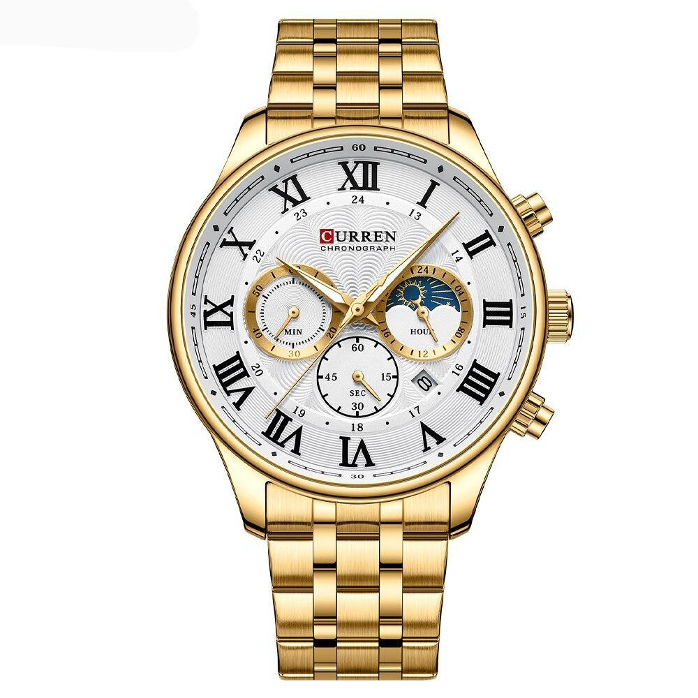 Curren 8427 Gold-White SBR Київ - фото 1