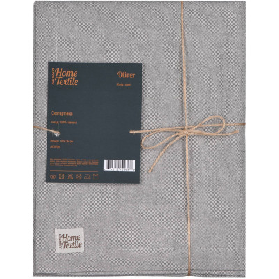 Скатертина Ardesto Oliver сірий 180х133 см, 100% бавовна (ART08OD) Вінниця - фото 3