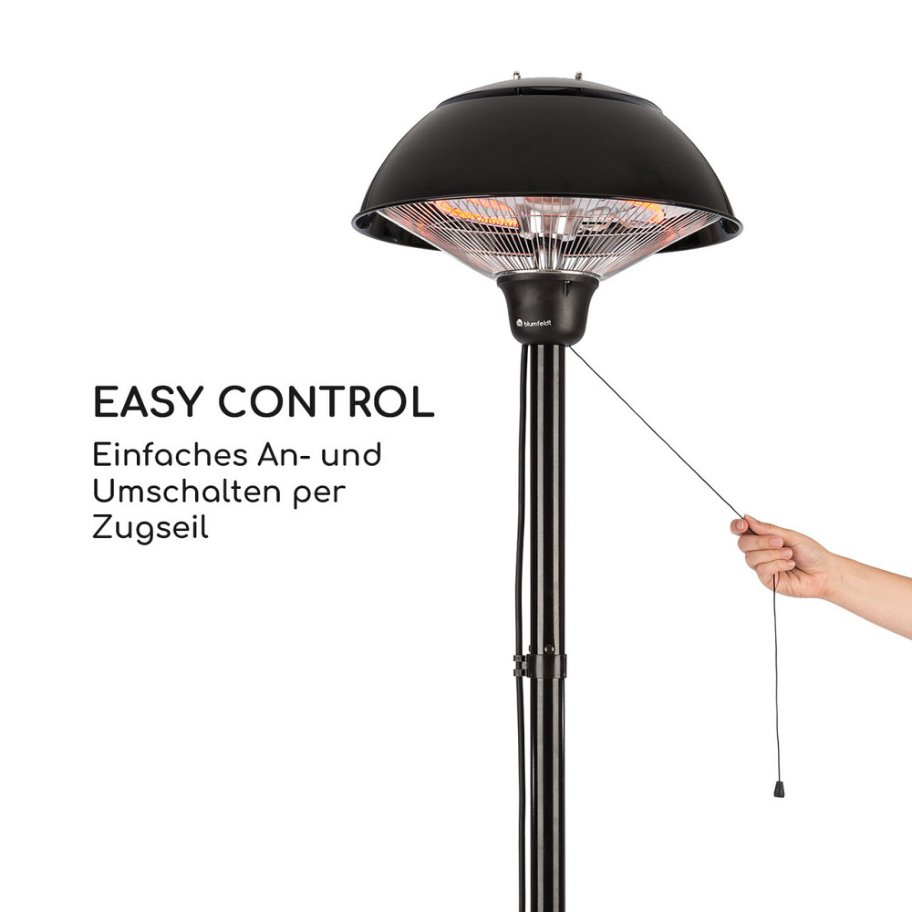 Інфрачервоний нагрівач Heat Guard Blackline 750/1500 Вт Carbon IP34 (Німеччина, читати опис) Рівне - фото 7