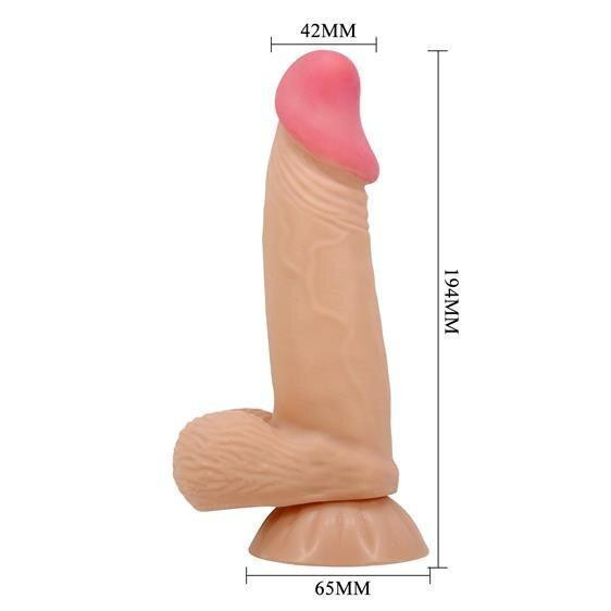 Фаллоимитатор - Pretty Love Sliding Skin 7.6