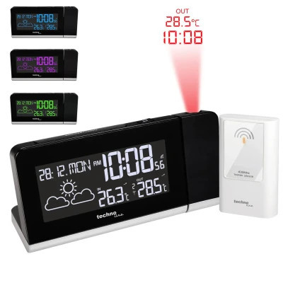 Настольные часы Technoline WT539 проекционный Black (DAS301813) Винница - изображение 1