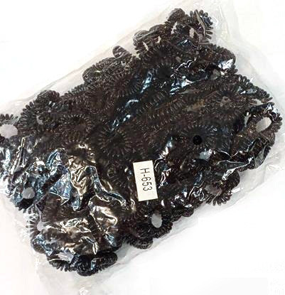 Гумки пружинки чорні уп 100 шт. Київ - фото 1