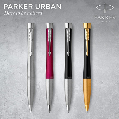 Ручка шариковая Parker URBAN 17 Muted Black CT BP (30 135) Винница - изображение 5