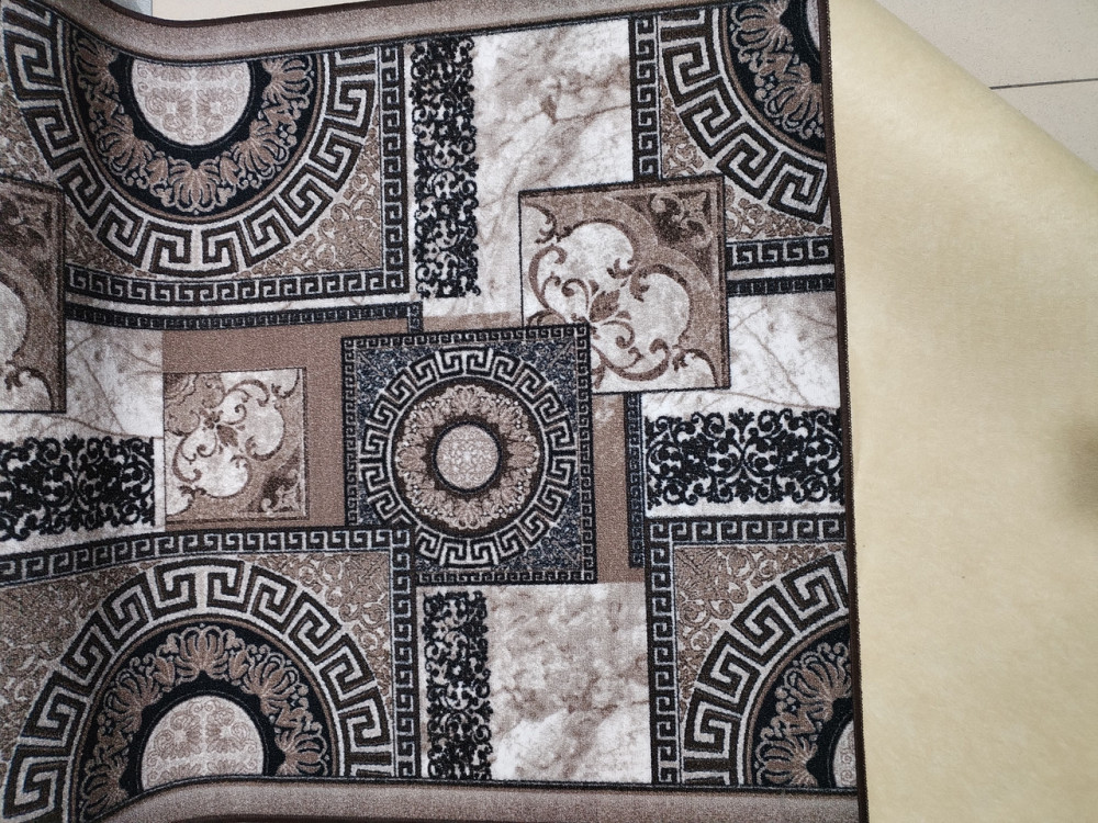 Ковровая дорожка лучшая цена, Версаче серый,  Ковёр на отрез 300, 500 Каменское - изображение 5