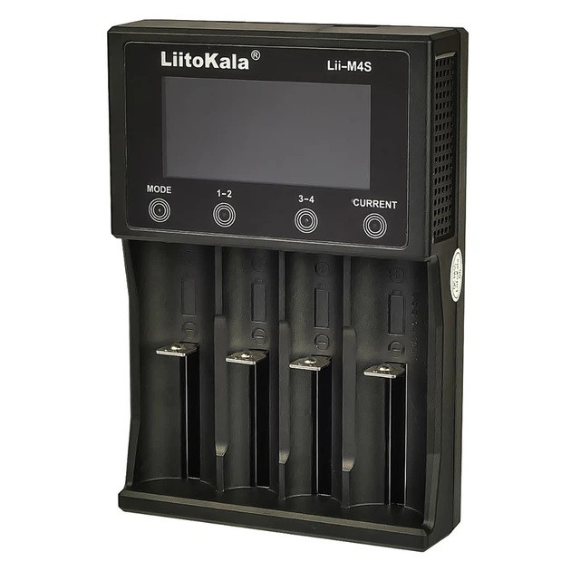 Інтелектуальний зарядний пристрій LiitoKala Lii-M4S для АА, ААА, 18650, 26650 з функцією PowerBank SK-27 Львів - фото 1
