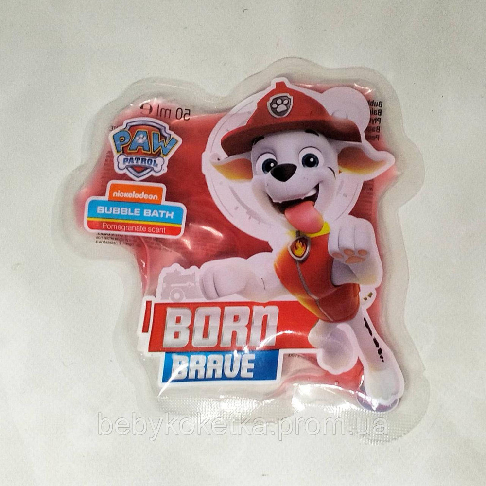 Дитяча піна для ванни Nickelodeon Paw Patrol (Pomegranate scent) 50 мл. Львів - фото 1