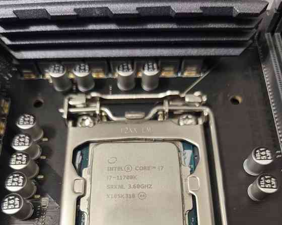 Материнская Плата 1200 сокет Msi Z590 MAG torpedo + core I7-11700K. Киев