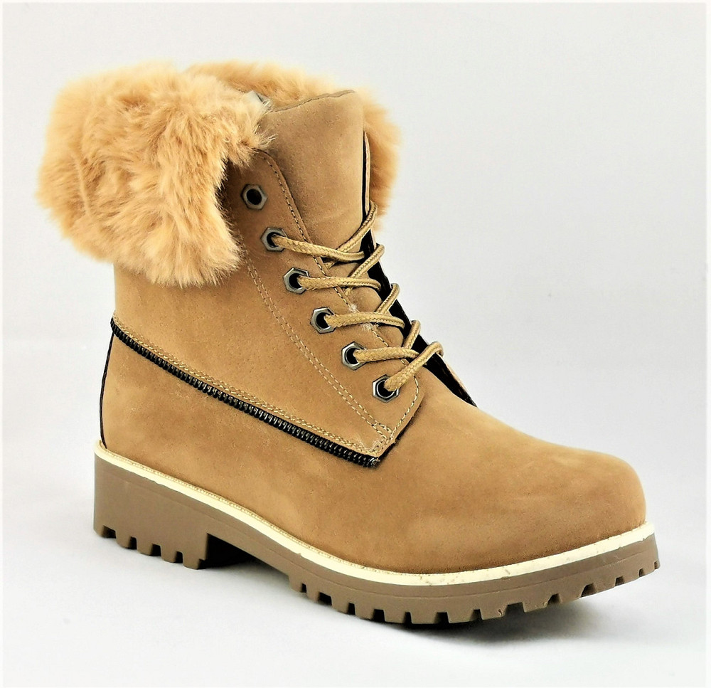 Змінні півчоботи Жіночі Бежеві з Хухом Черевики (розміри: 36) - 44-3 Дніпро - фото 9