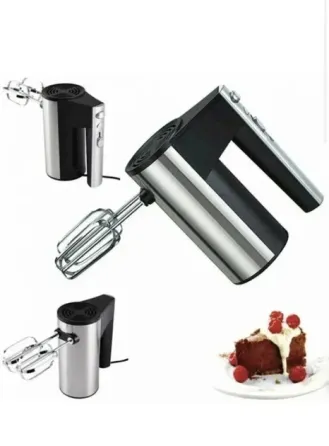 Ручной миксер CX-6619 300 Вт с турбо режимом, 5 скоростей, медный мотор, корпус из нержавеющей стали Одесса