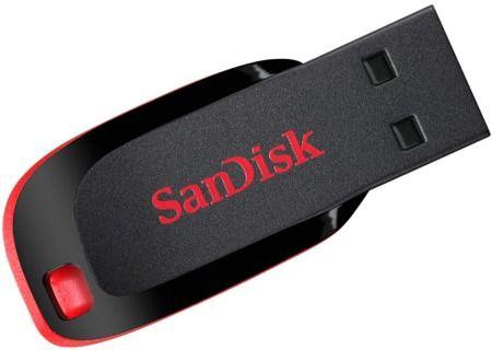 Флеш-накопитель SanDisk USB 2.0 Cruzer Blade 32Gb Black/Red Киев - изображение 3