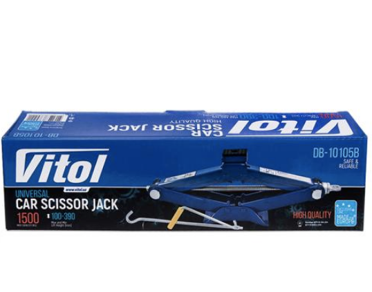 Домкрат винтовой ромб 1,5тонны высота подъема 390мм. 2,7кг Винница - изображение 2