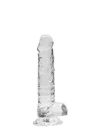 Фалоімітатор - Realrock Dildo 7" Transparent Sex Aura Київ