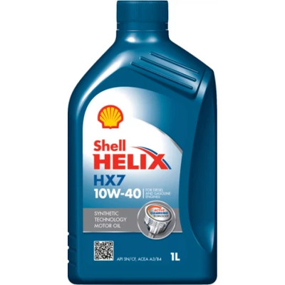 Моторна олива Shell Helix HX7 10W40 1л (2080) Вінниця - фото 1