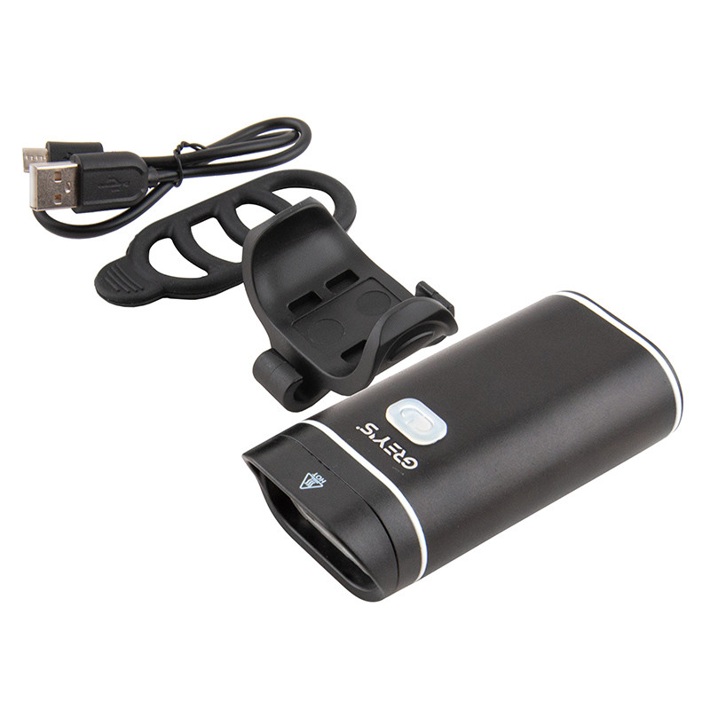 Фонарик на велосипед Grey's LED 2xCree XP-G 500lm 1800mAh microUSB Львов - изображение 3