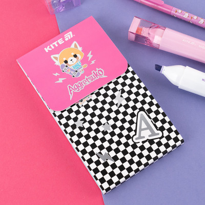 Блокнот Kite на магніті Aggretsuko 60 аркушів, клітинка (AR24-092) Вінниця - фото 5