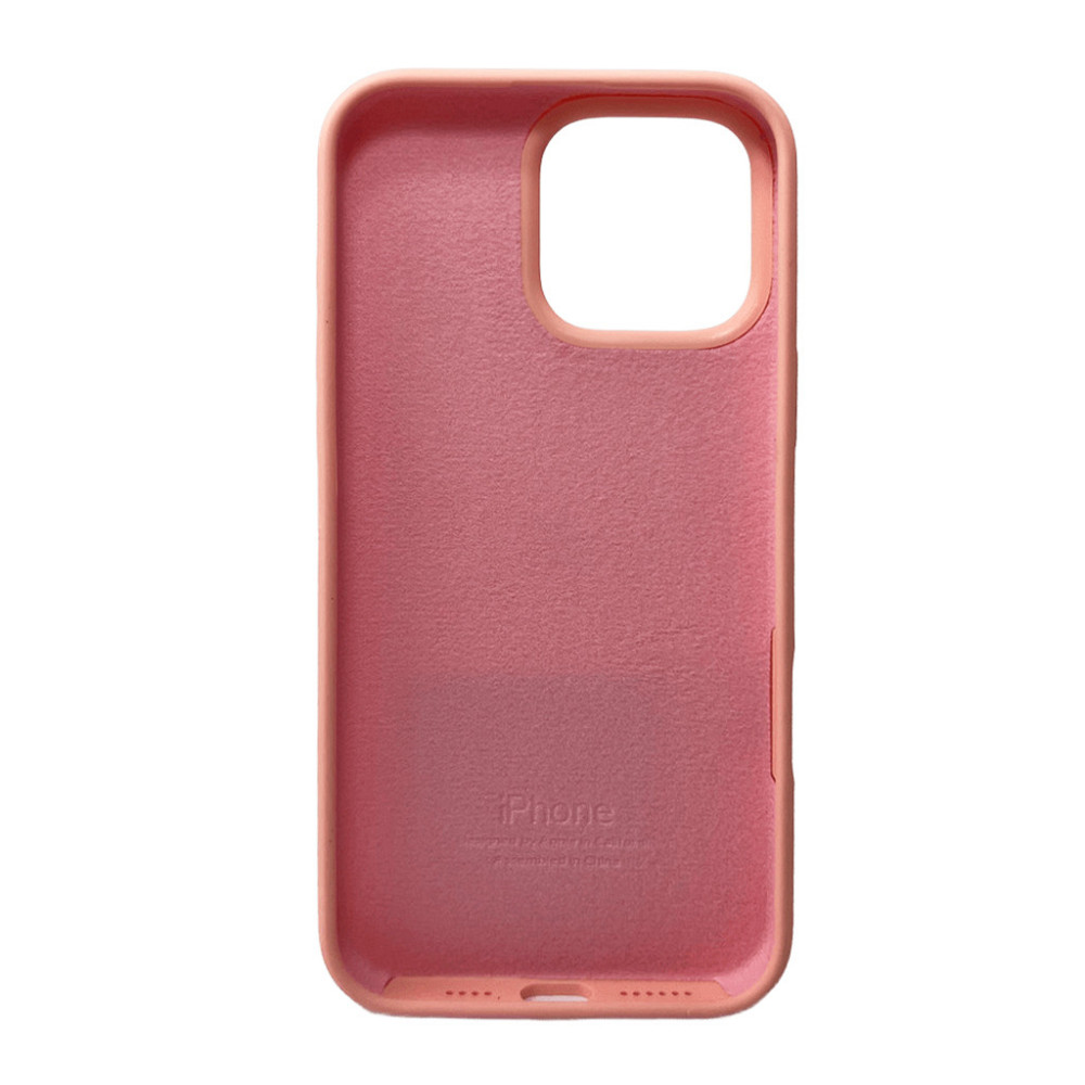 Чохол для iPhone 16 Pro Silicone Grapefruit Київ - фото 5