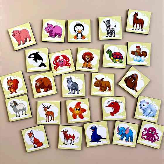 Деревянный пазл-вкладыш 