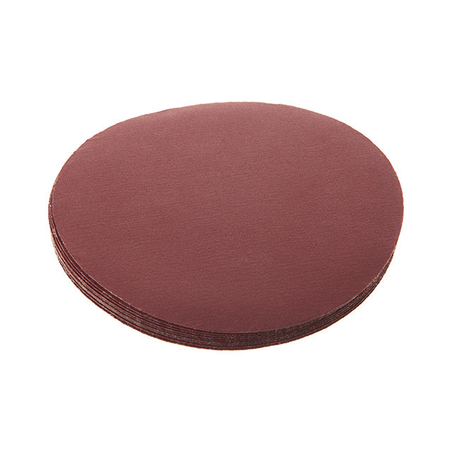 Круг наждаковий на липучці 125 мм, папір клас E, щільність 220 г/м², К320, 10 од. INTERTOOL BT-0567 Київ - фото 2