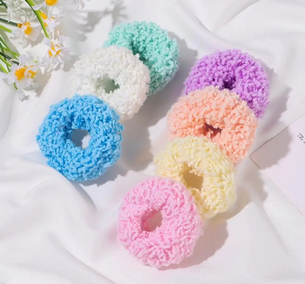 Люмінісцентна гумка для волосся Персиковий Сміла - фото 8