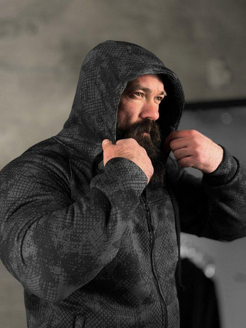 Зимний спортивный костюм PREDATOR  grey ВТ0512 Одесса - изображение 5