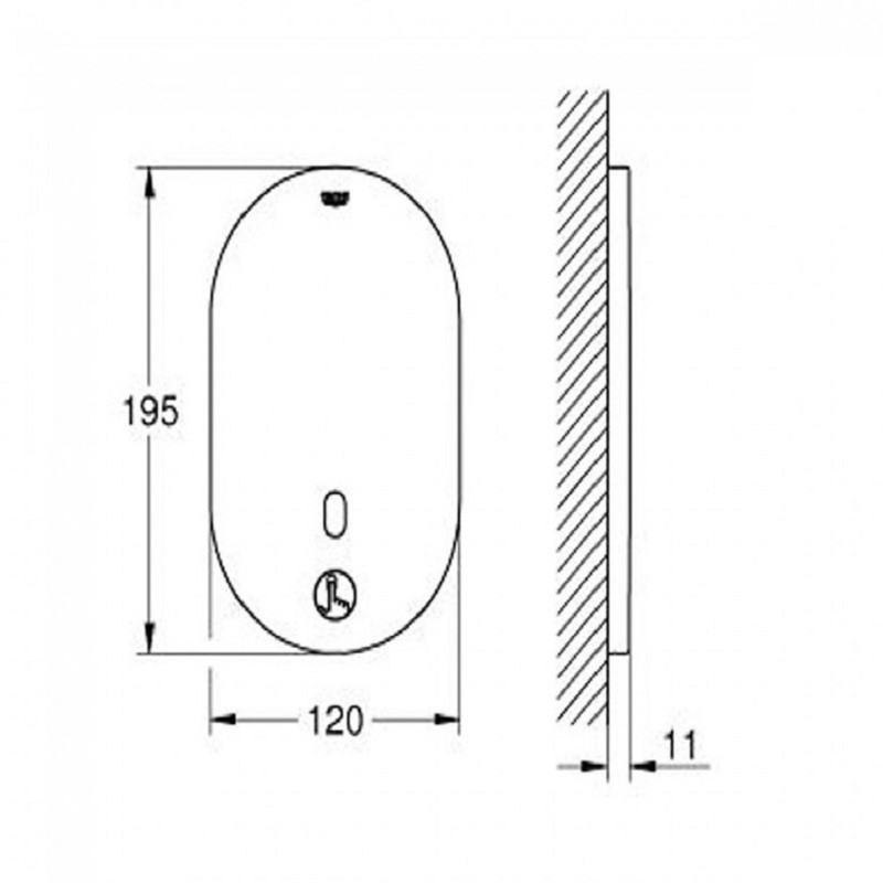 Змішувач для душу безконтактний Grohe Eurosmart Cosmopolitan   ( 36415000 ) 25665 Харків - фото 2
