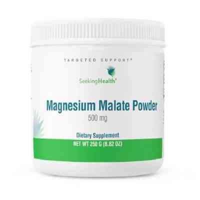 Витаминно-минеральный комплекс Seeking Health Коэнзим Q10 высокой абсорбации с Биоперином, 300 мг, High Absor¶Магний малат в порошке, 500 мг, (SKH-520 Винница