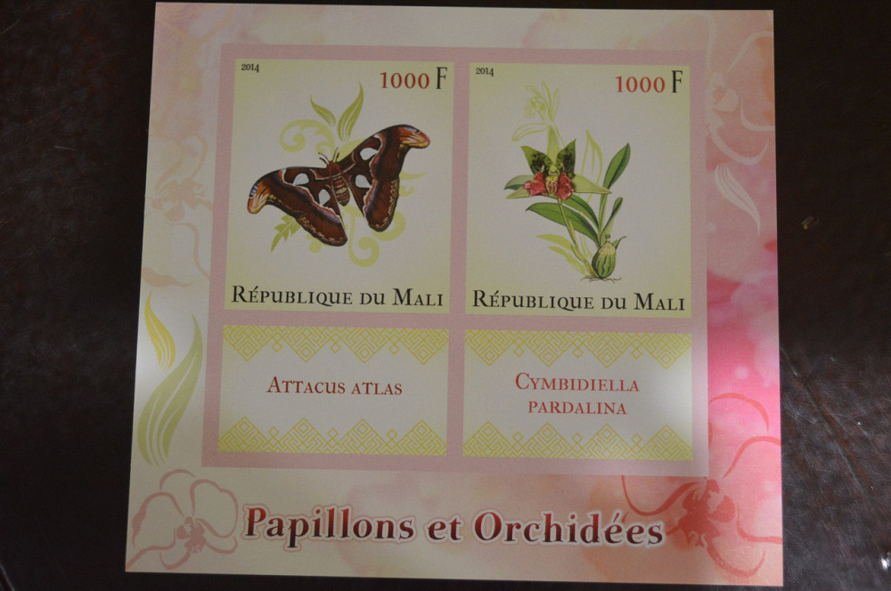 Малі. Марки. Фауна. Блок. 2013 рік (В-3) Полтава - фото 1