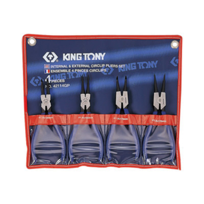 Автомобільний зйомник KING TONY стопорних кілець 180 мм набор 4 одиниць (42114GP) Вінниця - фото 1