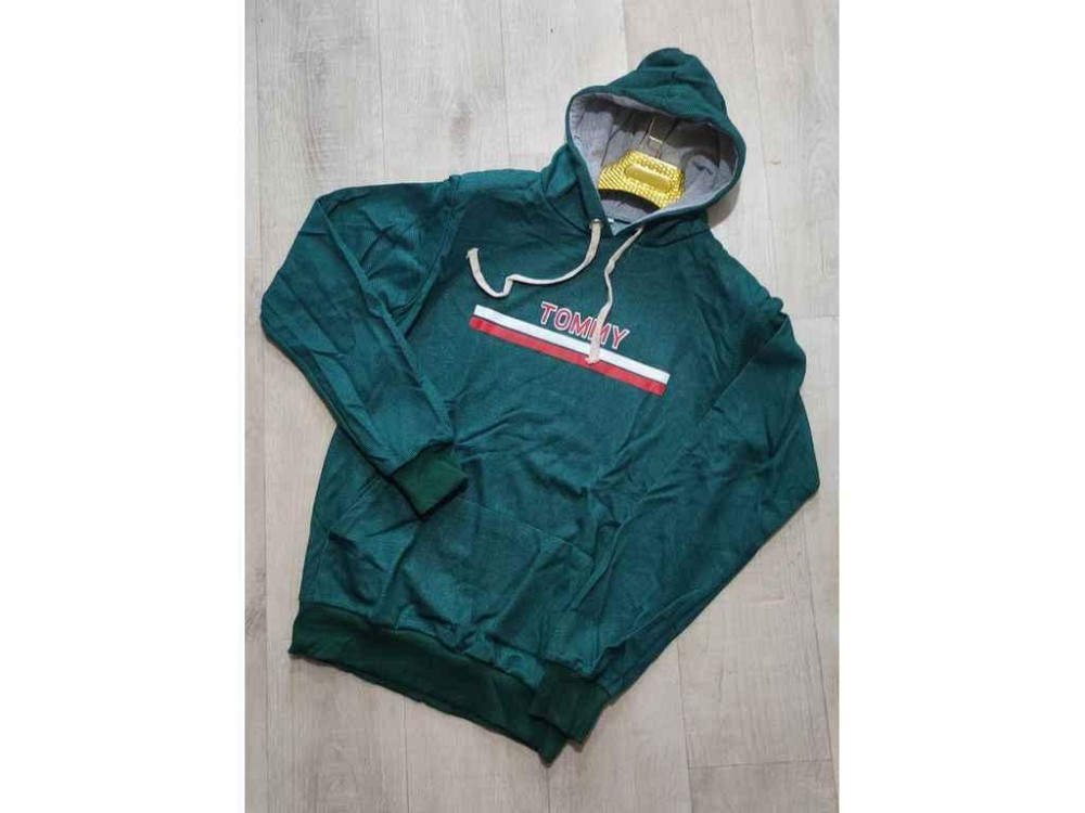Худи зеленый чел TOMMY р.2XL ТМ OSM Киев - изображение 1