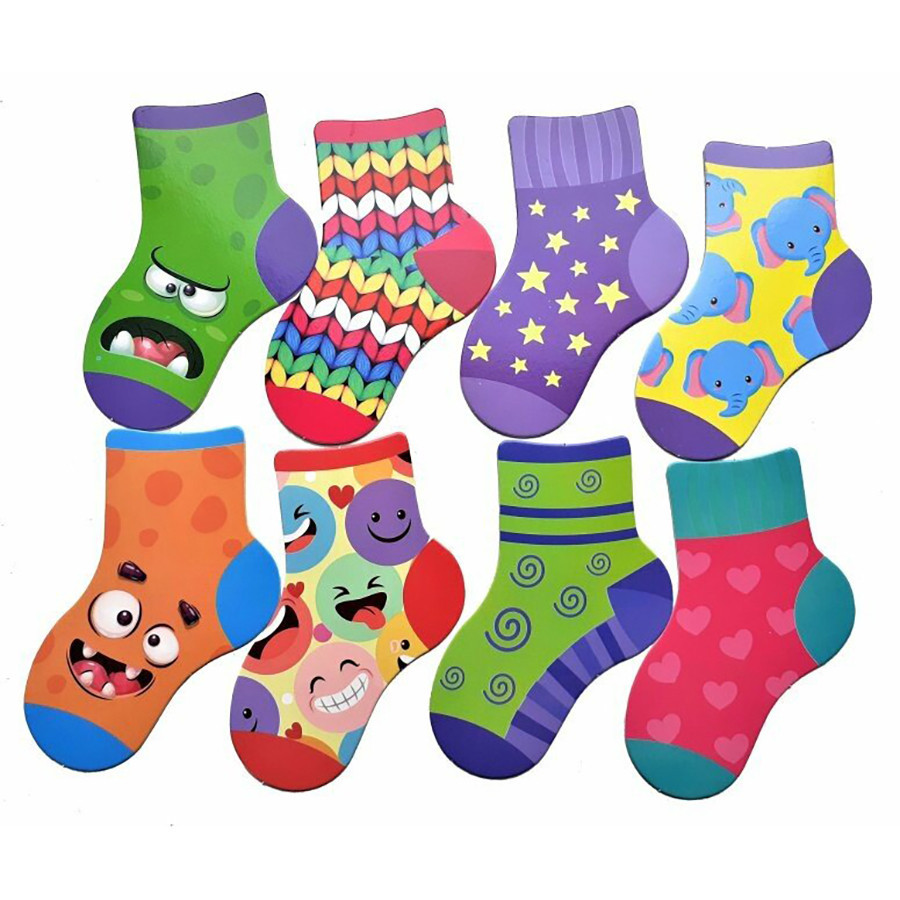 Настільна гра-мемо "Втрачені шкарпетки" 200000018, 64 картки Вінниця - фото 4