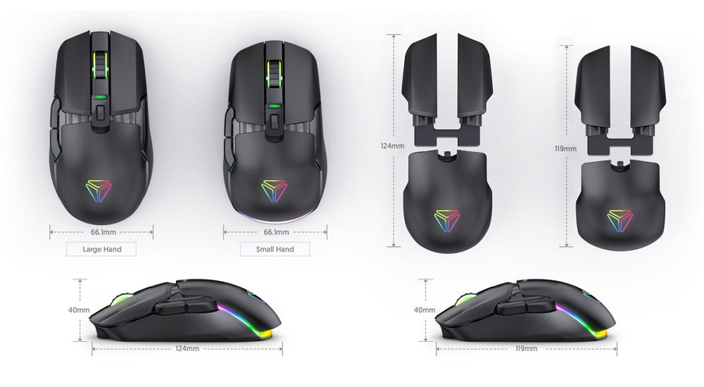 Мышь компьютерная Yenkee YMS 3600BK MARKSMAN Gaming Mouse (7090580) Киев - изображение 4