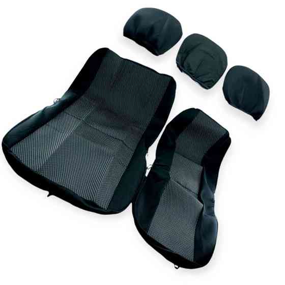 Чехлы универсальные. 2+1 передние universal b coper, bus черные ткань салона Мукачево