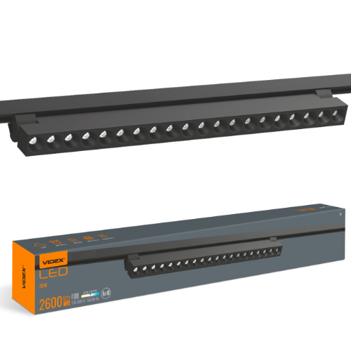 LED Світильник трековий 30W 4100К 220V VL-TR06-304B Videx Житомир