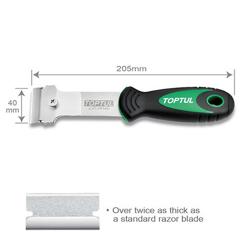 Скребок зі змінним лезом 40х205мм TOPTUL JJCJ0140 Одеса - фото 2