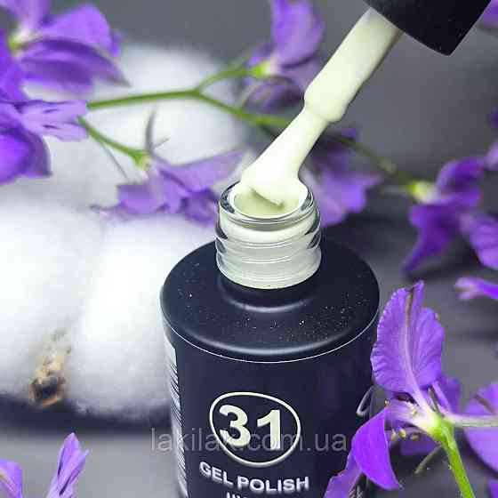 Гель-лак для нігтів Bee Nails 031 (світло-кремовий з жовтим відтінком) 8мл Херсон